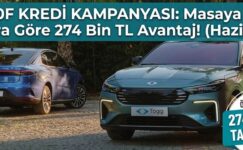 Togg T10F Kredi Kampanyası Bankalara Göre 274 Bin TL Avantajlı Togg T10F Kredi Kampanyası Bankalara Göre 274 Bin TL Avantajlı