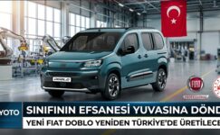 Yeni FIAT Doblo Yeniden Türkiye’de Üretilecek Yeni FIAT Doblo Yeniden Türkiye’de Üretilecek